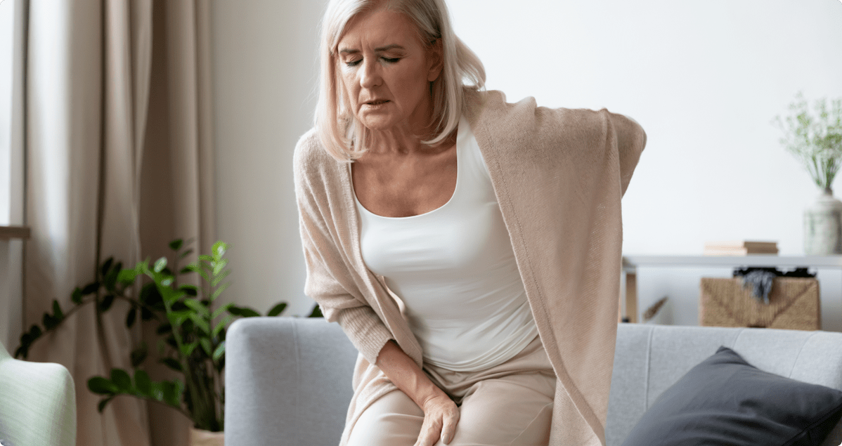 Bolest při osteochondróze páteře