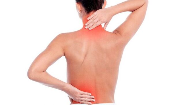 páteř při osteochondrosice