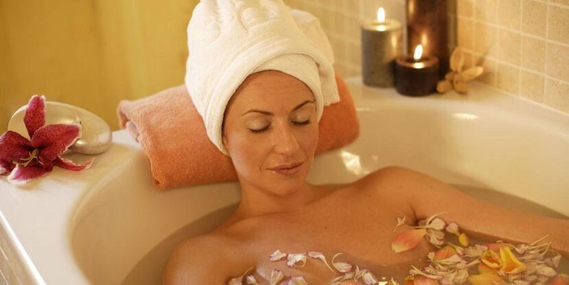 léčebná koupel pro osteochondrózu